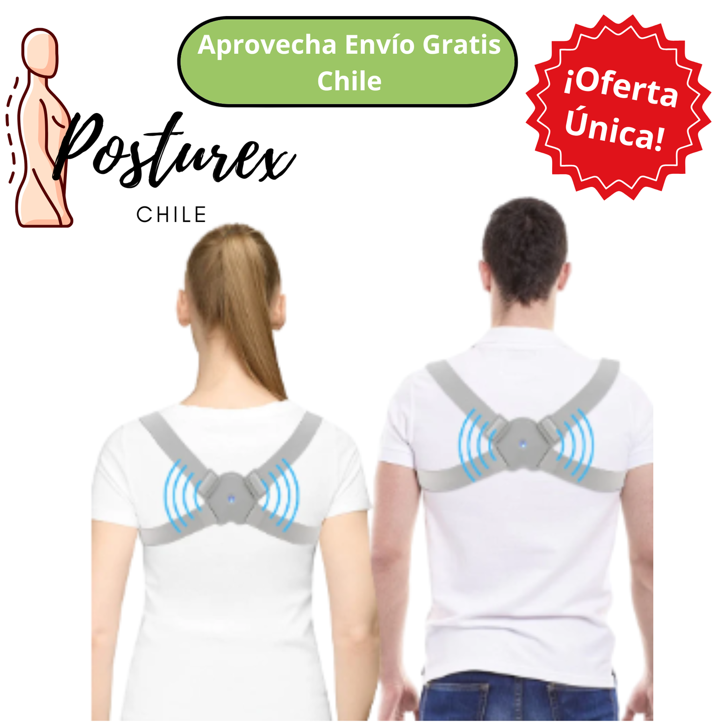 Posturex - Tu corrector de postura inteligente/Alerta