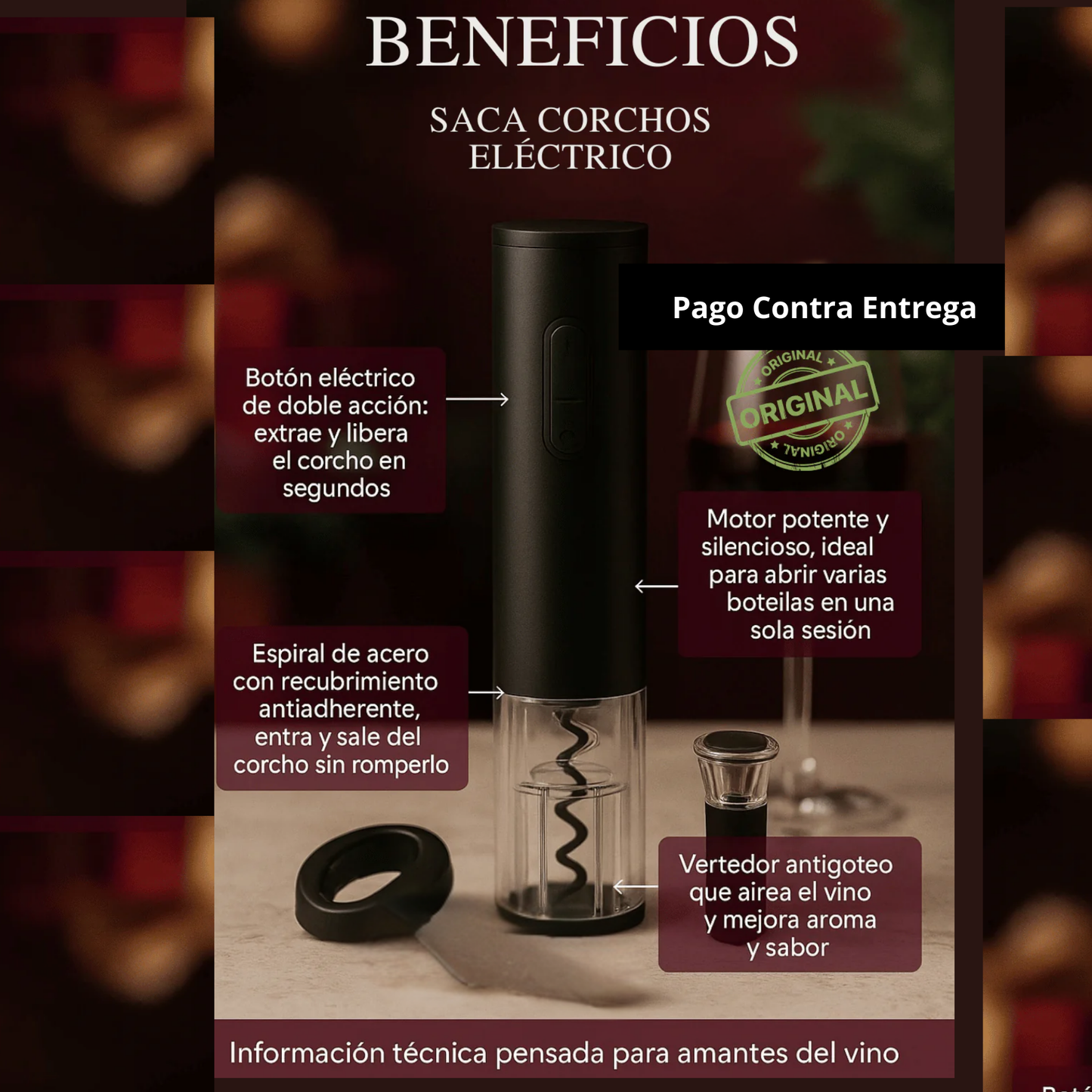 Descorx - Presiona. Sirve. Disfruta.