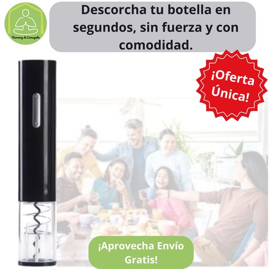 Destapador/Sacacorchos Eléctrico de Botella de Vino -